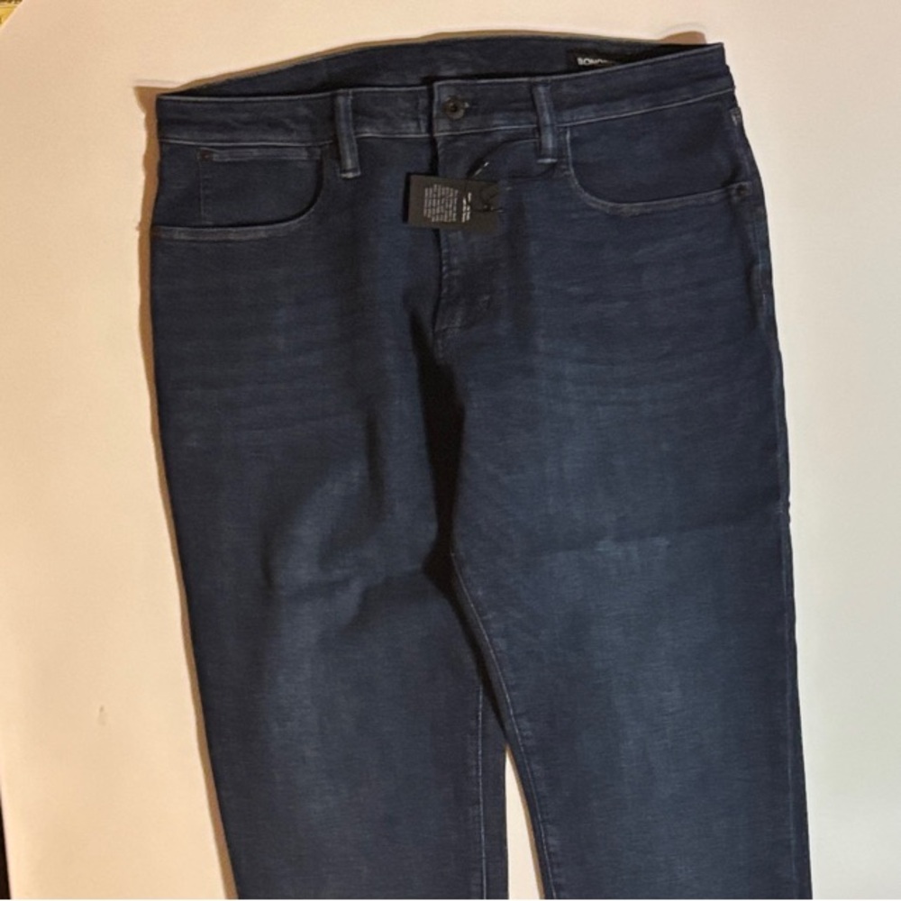 Bonobos Dark Blue Straight Jeans
